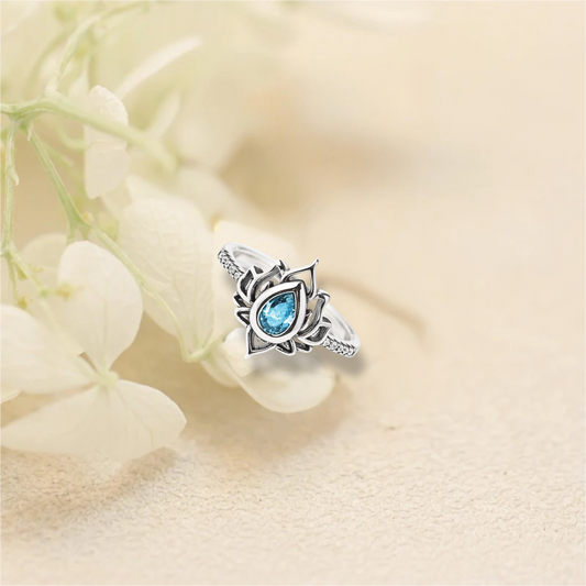 Hot Sale S925 Sterling Silver Female Simple Fashion Inlaid Zircon Ring